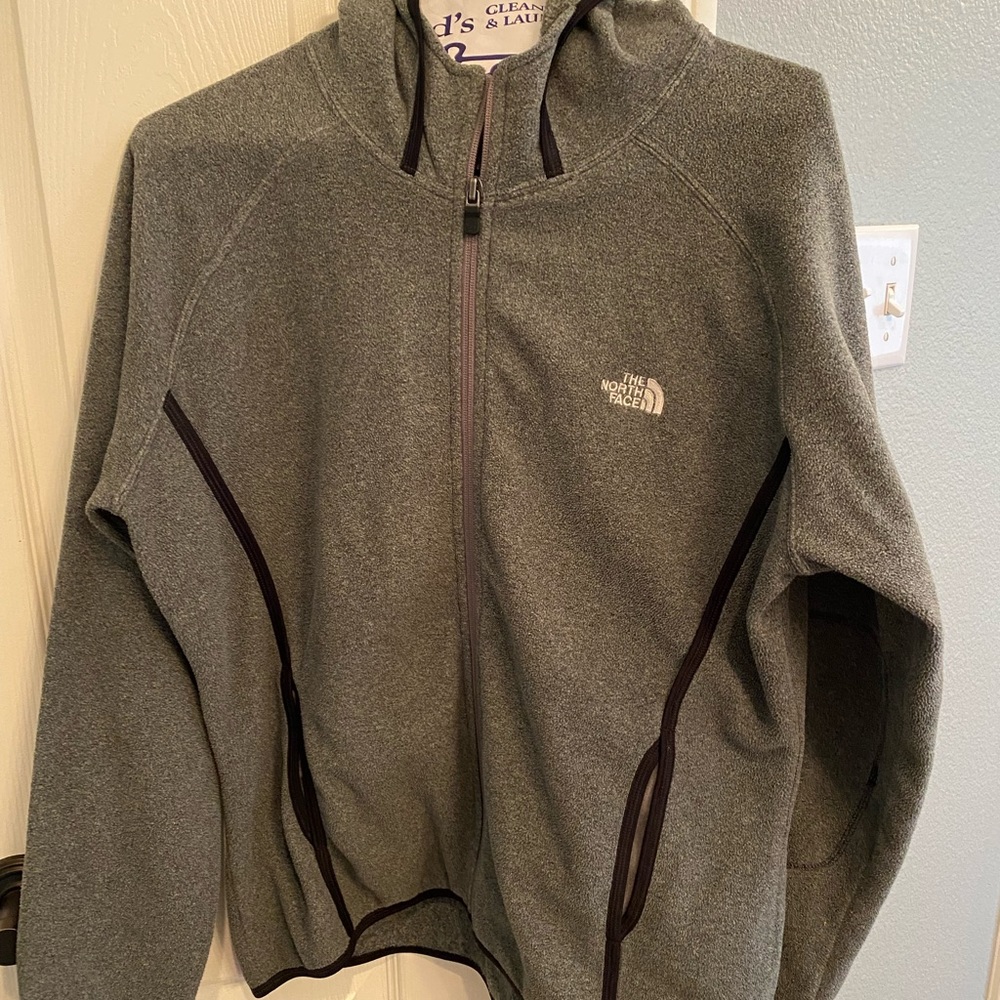 The North Face Womens Full Glacier zip up with Hood - XL